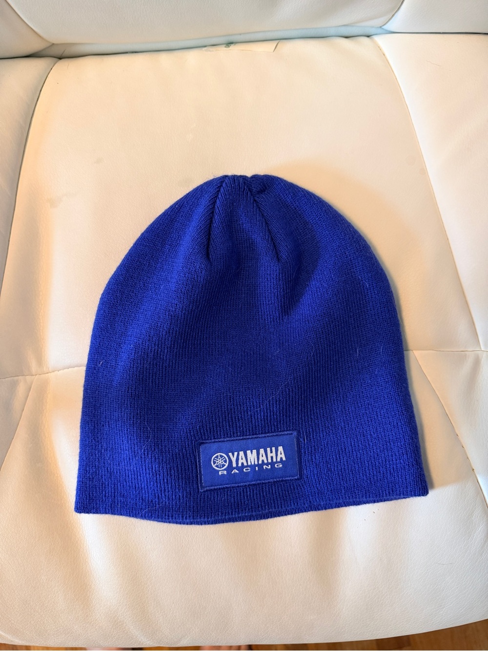 Yamaha Racing Blue Knit Beanie